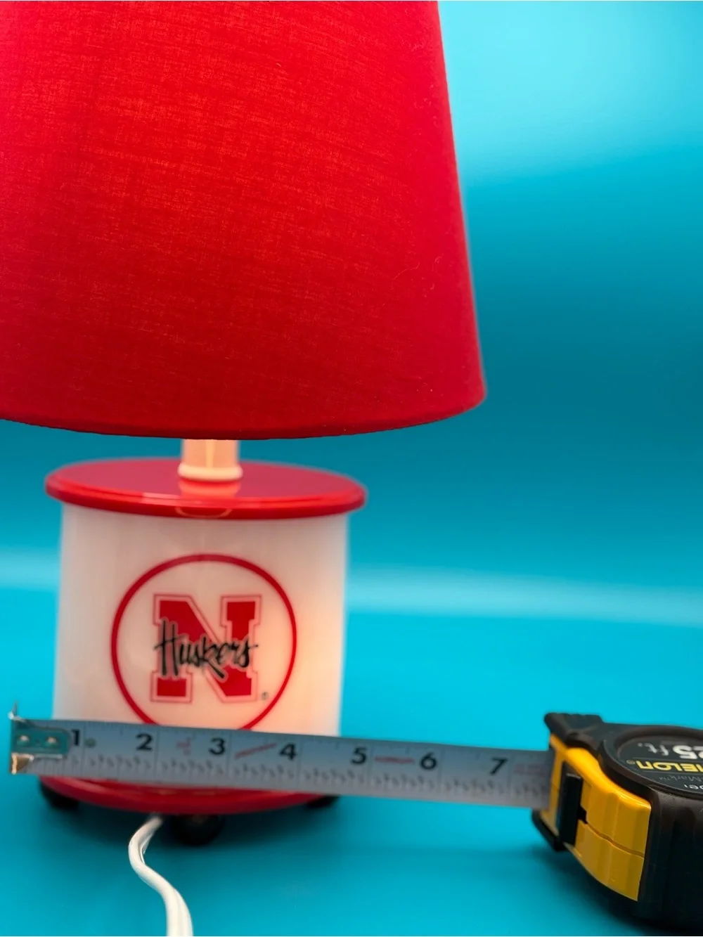 Nebraska Huskers Mini Table Lamp